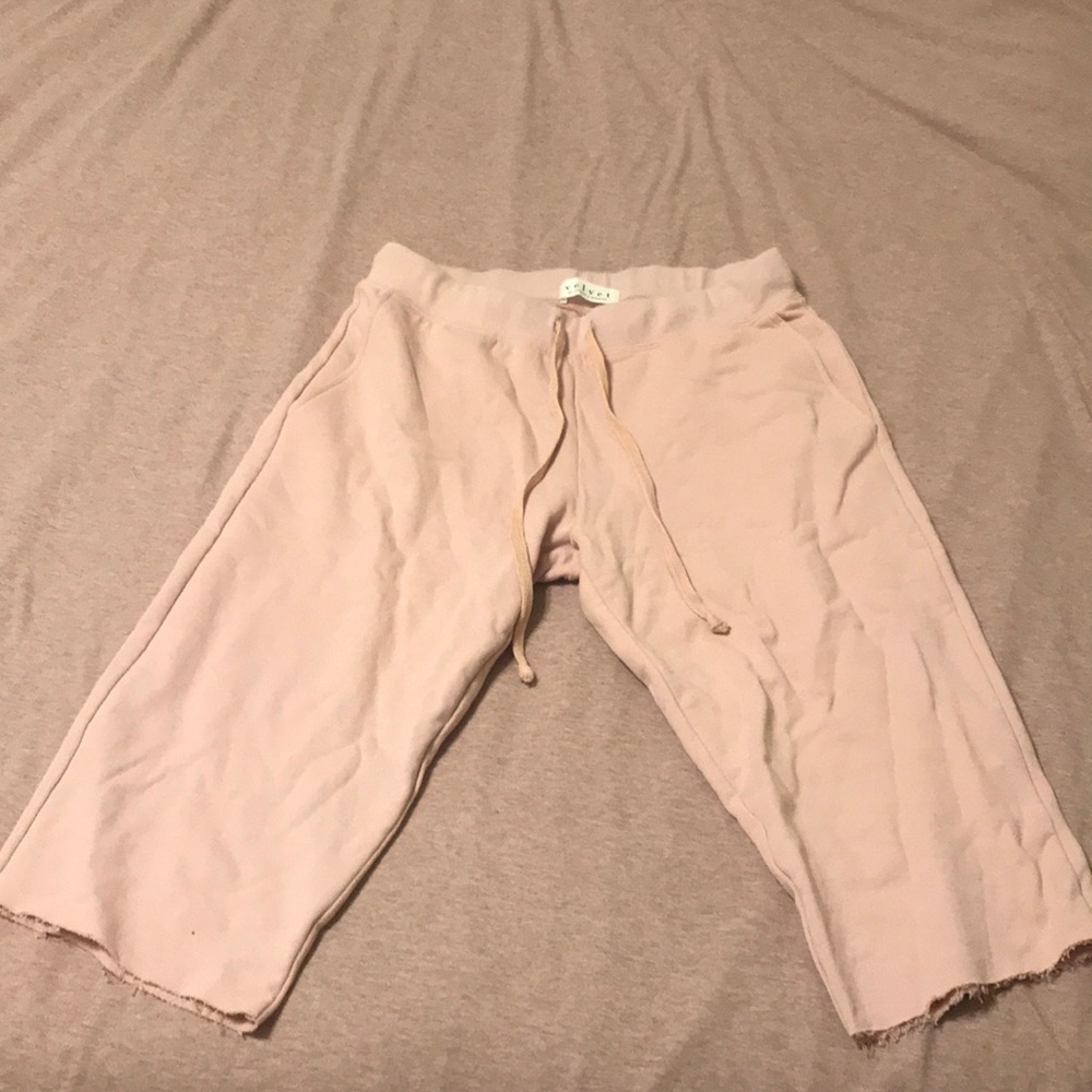 Velvet brand cropped joggers